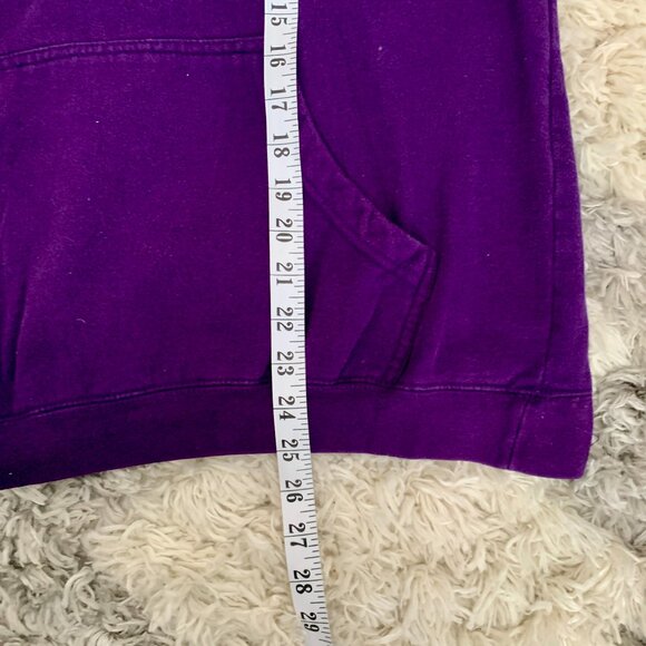 VTG Clemson Tigers Pro Player Tag Hoodie Women's 2XL Men's Large Purple Pullover - Picture 7 of 7